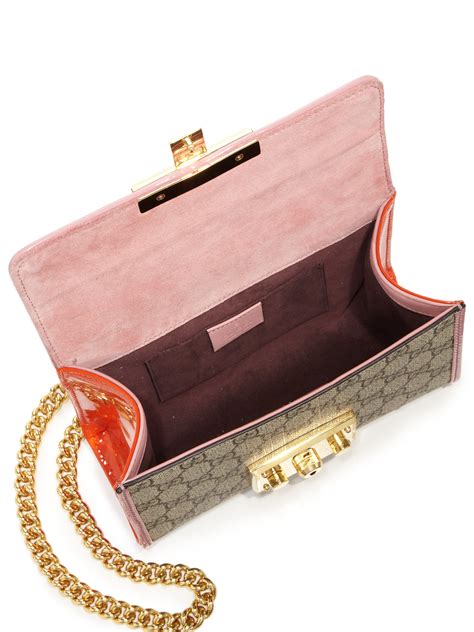 gucci padlock bag pink|authentic Gucci padlock bag.